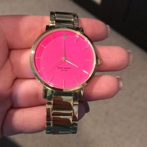 Kate Spade Pink face watch
